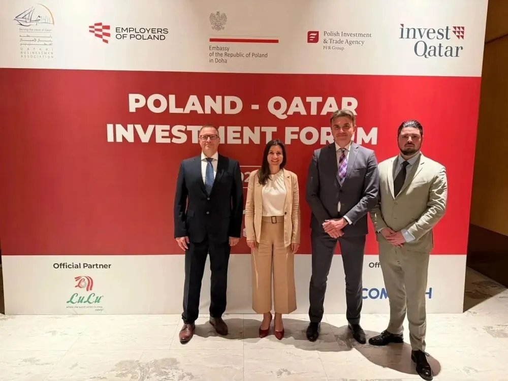 INTAKTIS team at the Poland-Qatar Investment Forum